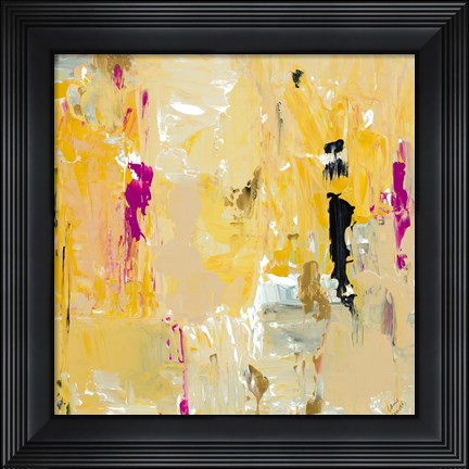 Framed Parisian Chic Abstract I Print