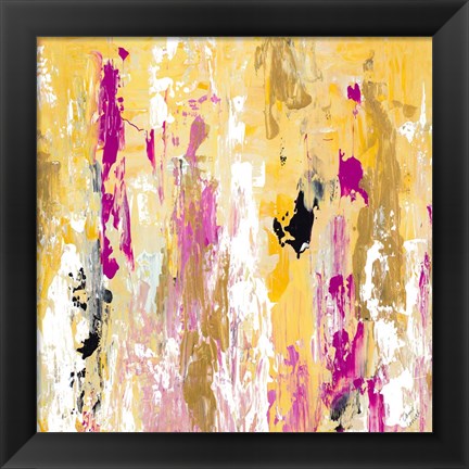 Framed Parisian Chic Abstract II Print