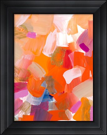 Framed Confetti Petals Print