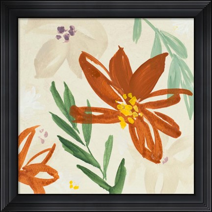 Framed Into the Garden I Print