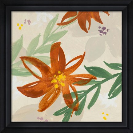 Framed Into the Garden II Print