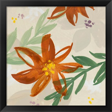 Framed Into the Garden II Print