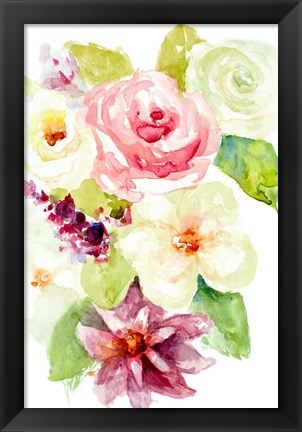 Framed Summer Blooms Print