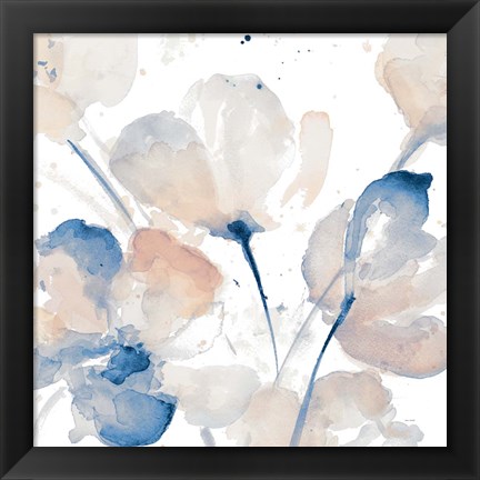 Framed Natural Flower I Print