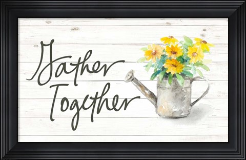 Framed Gather Together Print