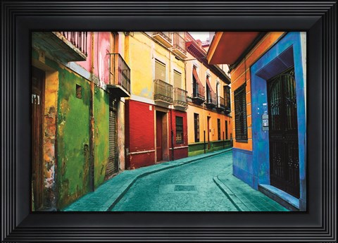 Framed Granada, Spain Print