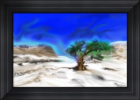 Framed Trees Alive I Print