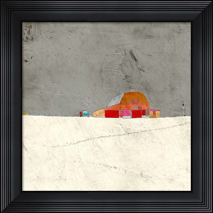 Framed Farm Land Print