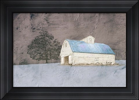 Framed Gloomy Evenings Print