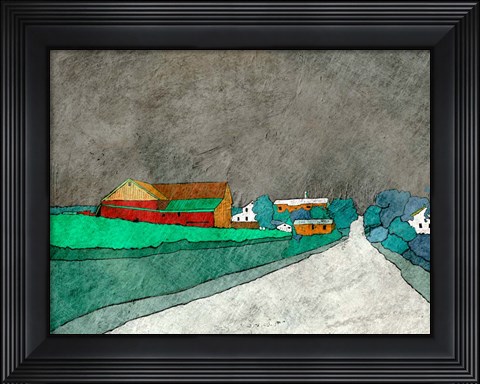Framed Rainy Roadtrips Print
