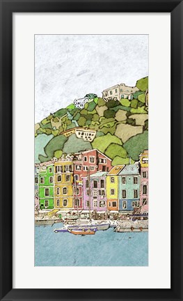 Framed Venetian Side I Print