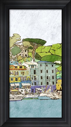 Framed Venetian Side III Print