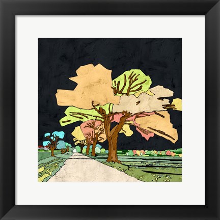 Framed Countryside I Print