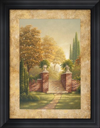 Framed Autumn Light I Print