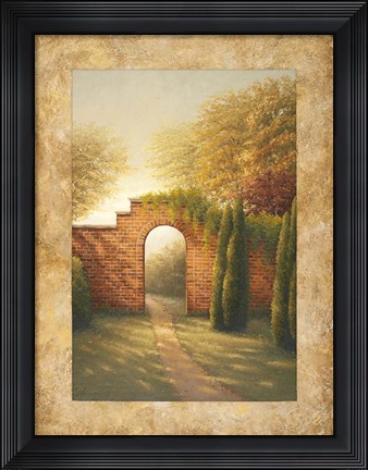 Framed Autumn Light II Print