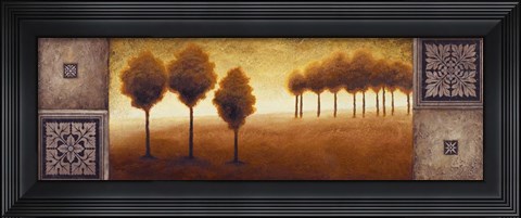 Framed Warm Horizon II Print