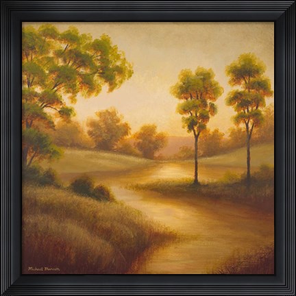 Framed Summer&#39;s End II Print