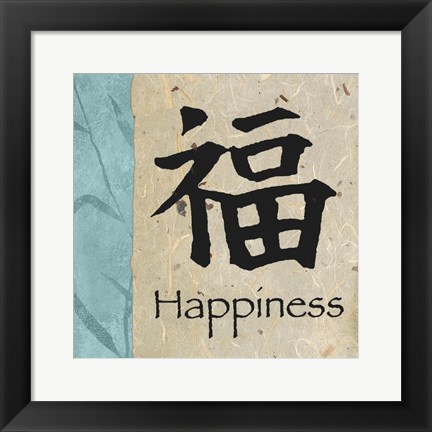 Framed Happiness Print
