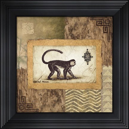Framed Ashanti Motifs II Print