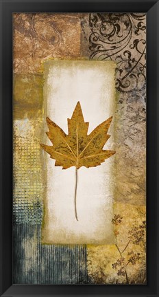 Framed Single Leaf I Print