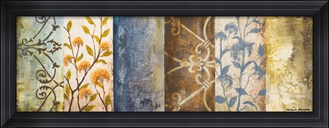 Framed Botanical Modulation I Print