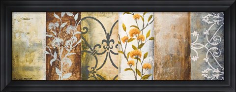 Framed Botanical Modulation II Print