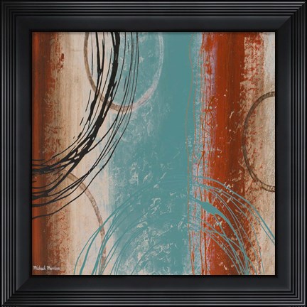 Framed Tricolored I Print