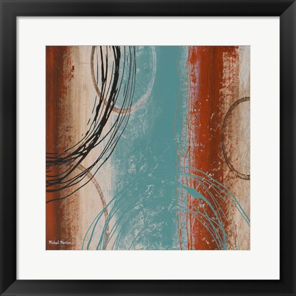 Framed Tricolored I Print