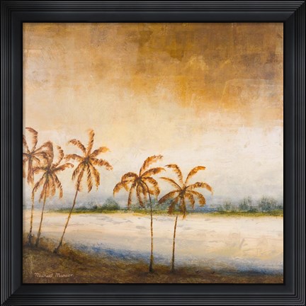Framed Coastal Romance I Print