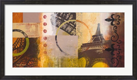 Framed Eiffel II Print