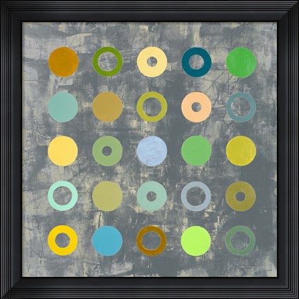 Framed Cloudy Days I Print
