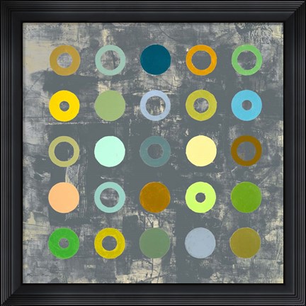 Framed Cloudy Days II Print