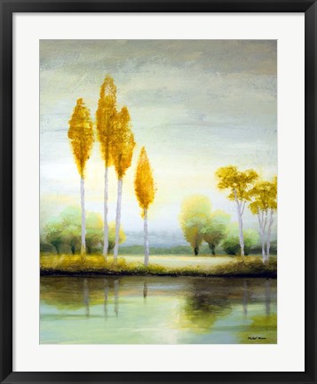 Framed September Calm I Print