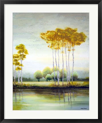 Framed September Calm II Print