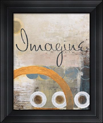 Framed Imagine Print