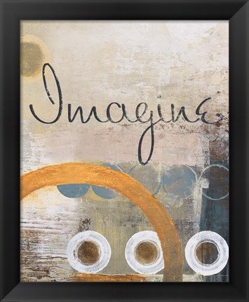 Framed Imagine Print