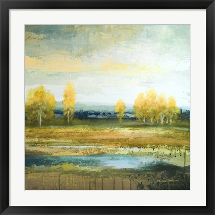 Framed Marsh Lands II Print