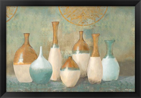 Framed Ivory Vessels Print