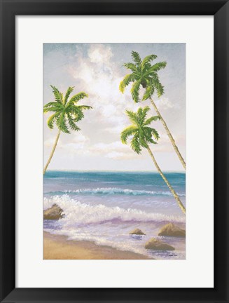 Framed Atlantic Seaside II Print