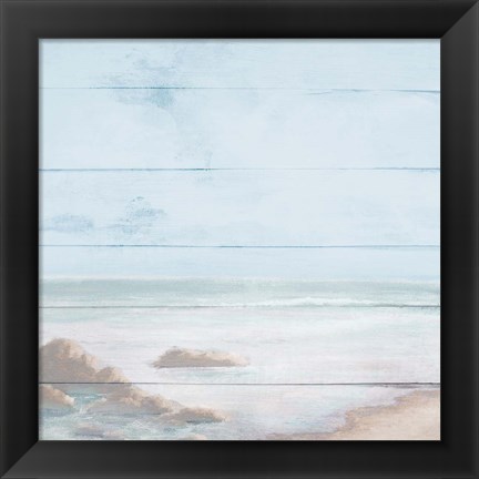 Framed Atlantic Coast I Print