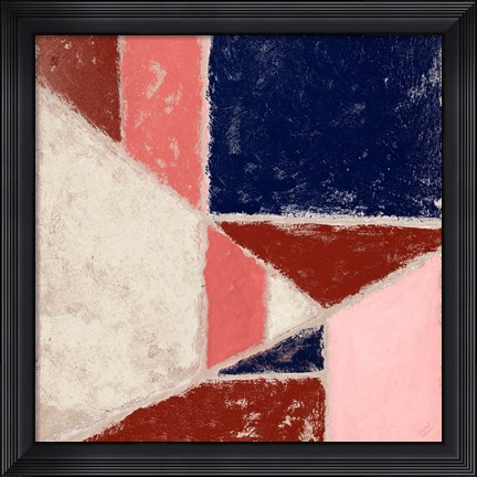 Framed Lemon Rose Play II Print