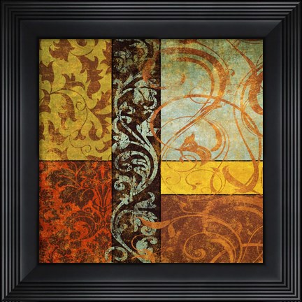 Framed Harmonic Melody I Print