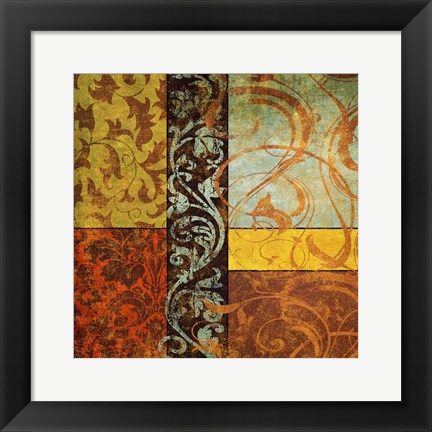 Framed Harmonic Melody I Print