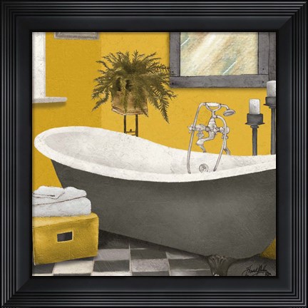 Framed Sunny Bath II Print