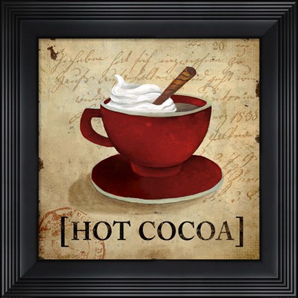 Framed Hot Cocoa Print