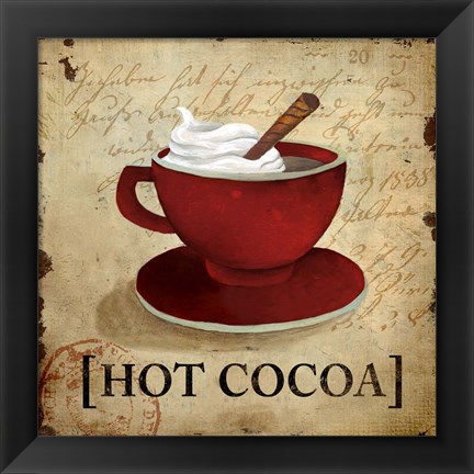 Framed Hot Cocoa Print