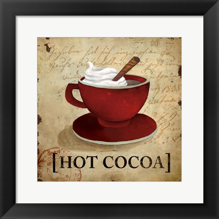 Framed Hot Cocoa Print