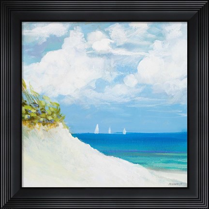 Framed Seaside I Print