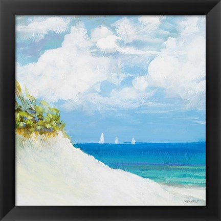 Framed Seaside I Print