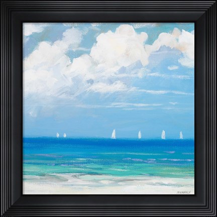 Framed Seaside II Print